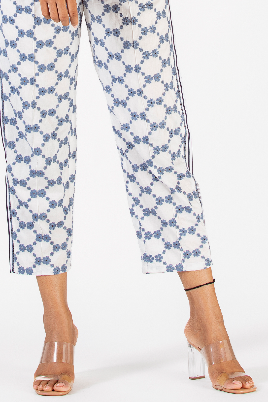 Kenza Supima Cotton White Co-ord Set