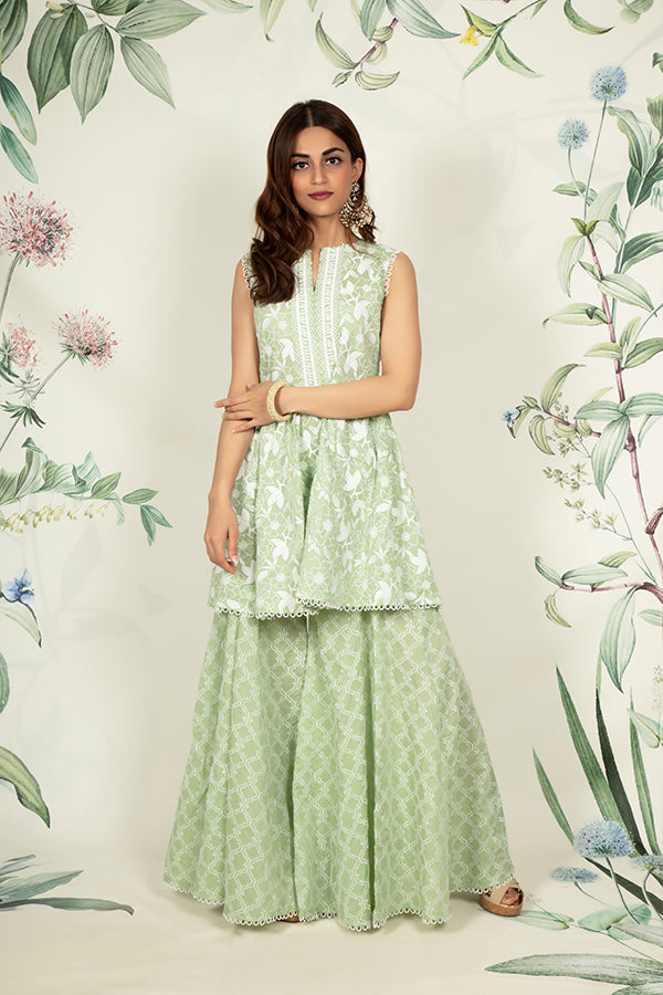 Magnolia Kurta Green