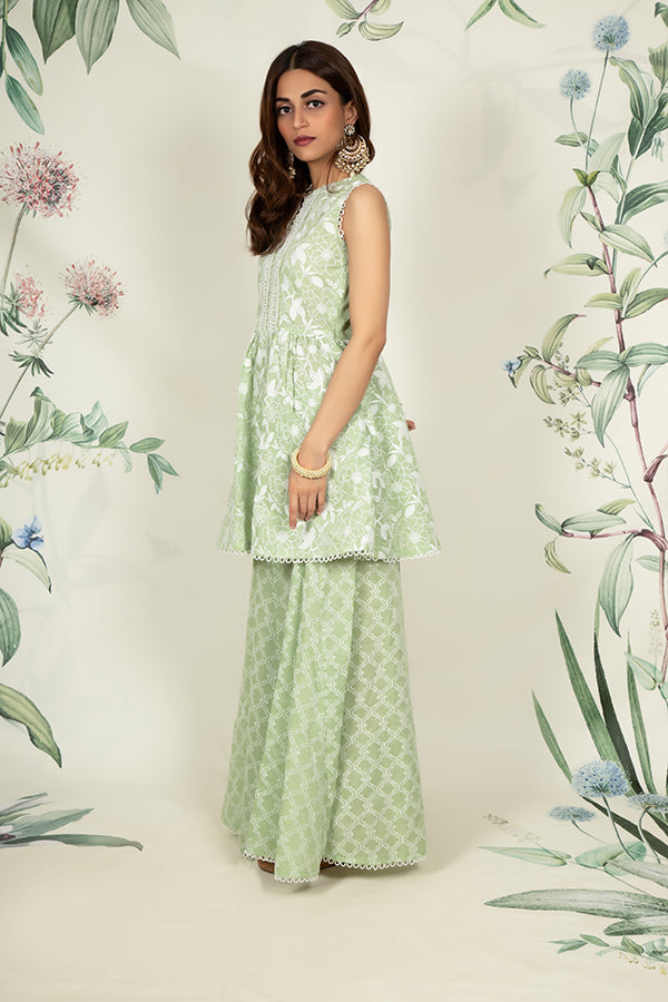Magnolia Kurta Green