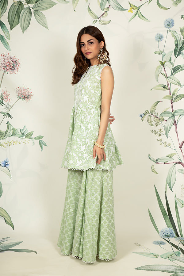 Magnolia Kurta Green