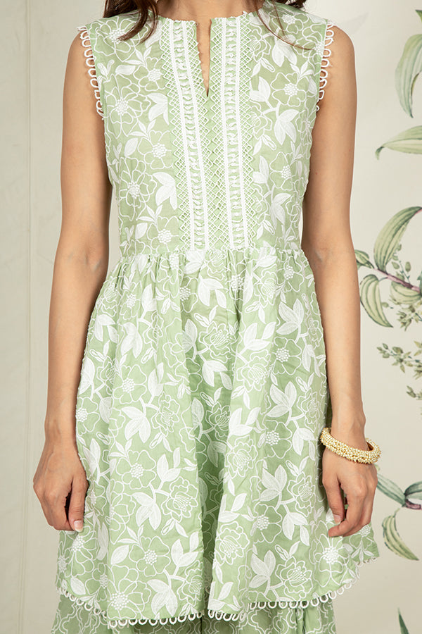 Magnolia Kurta Green