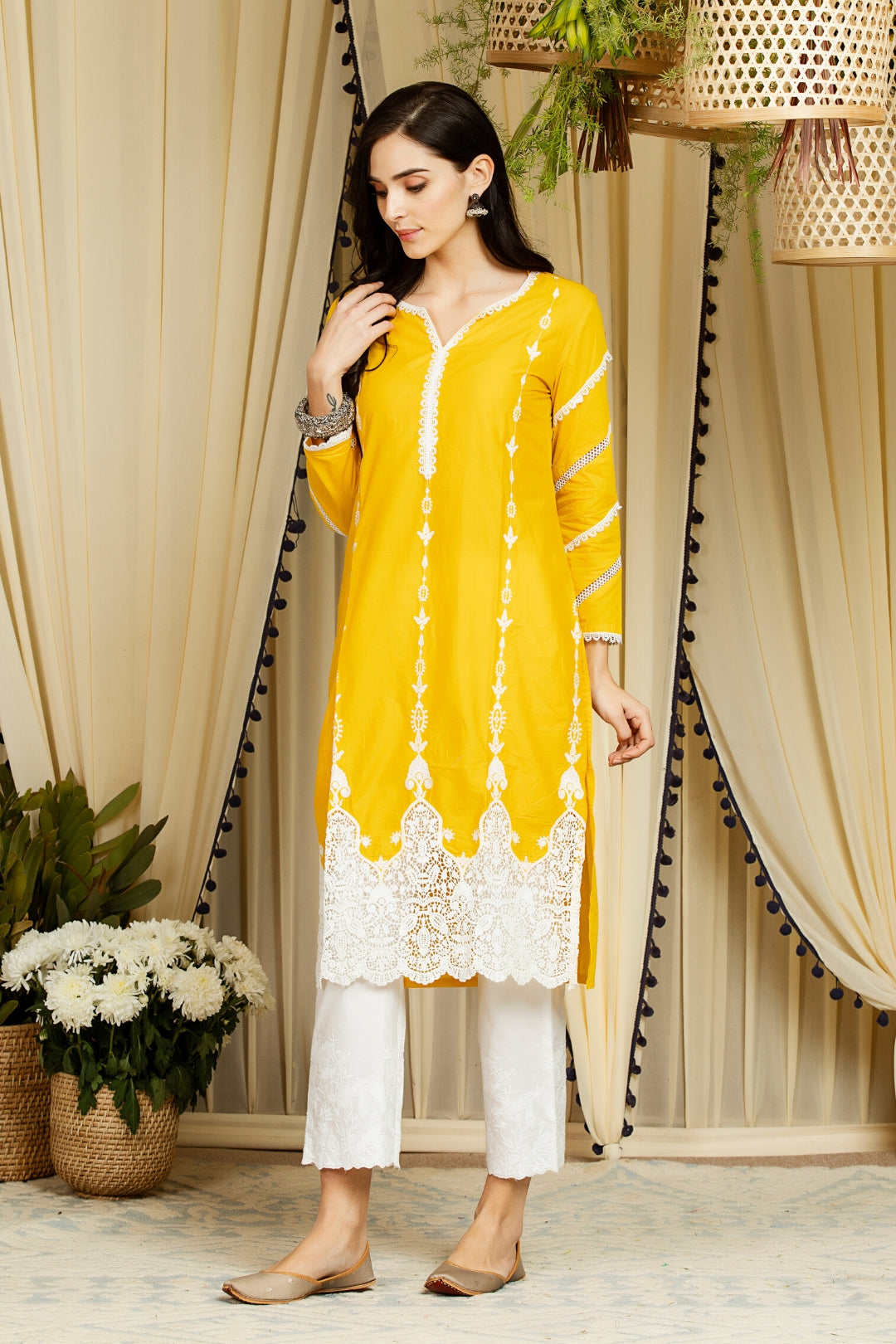 Marcella Supima Cotton Kurta Set