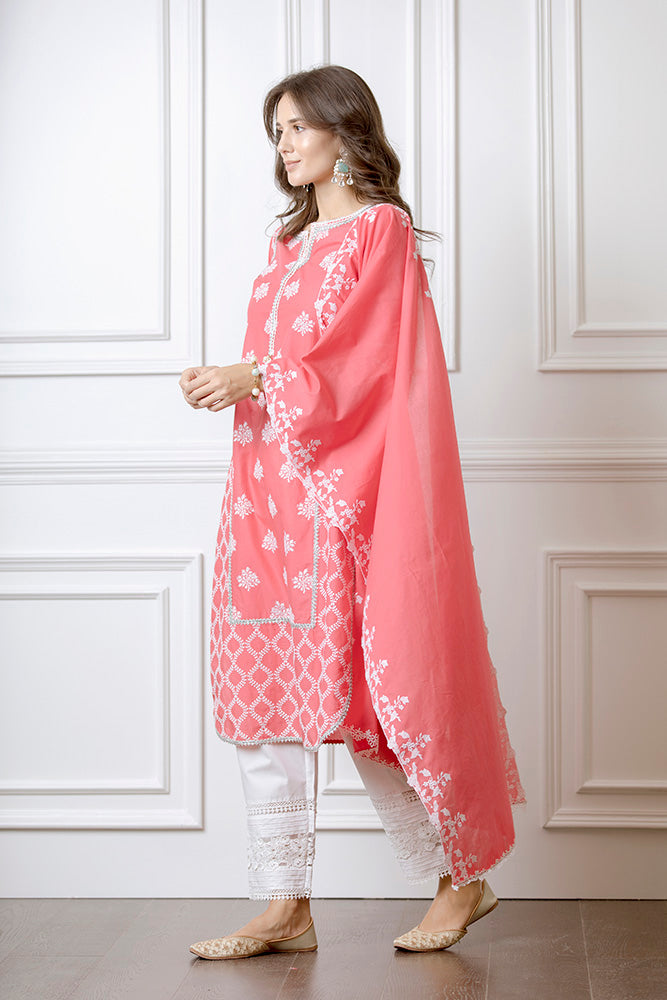 Mulmul Supima Cotton Lily Dupatta