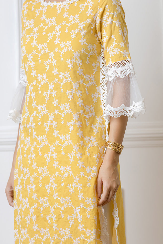 Rosella Mango Kurta Set