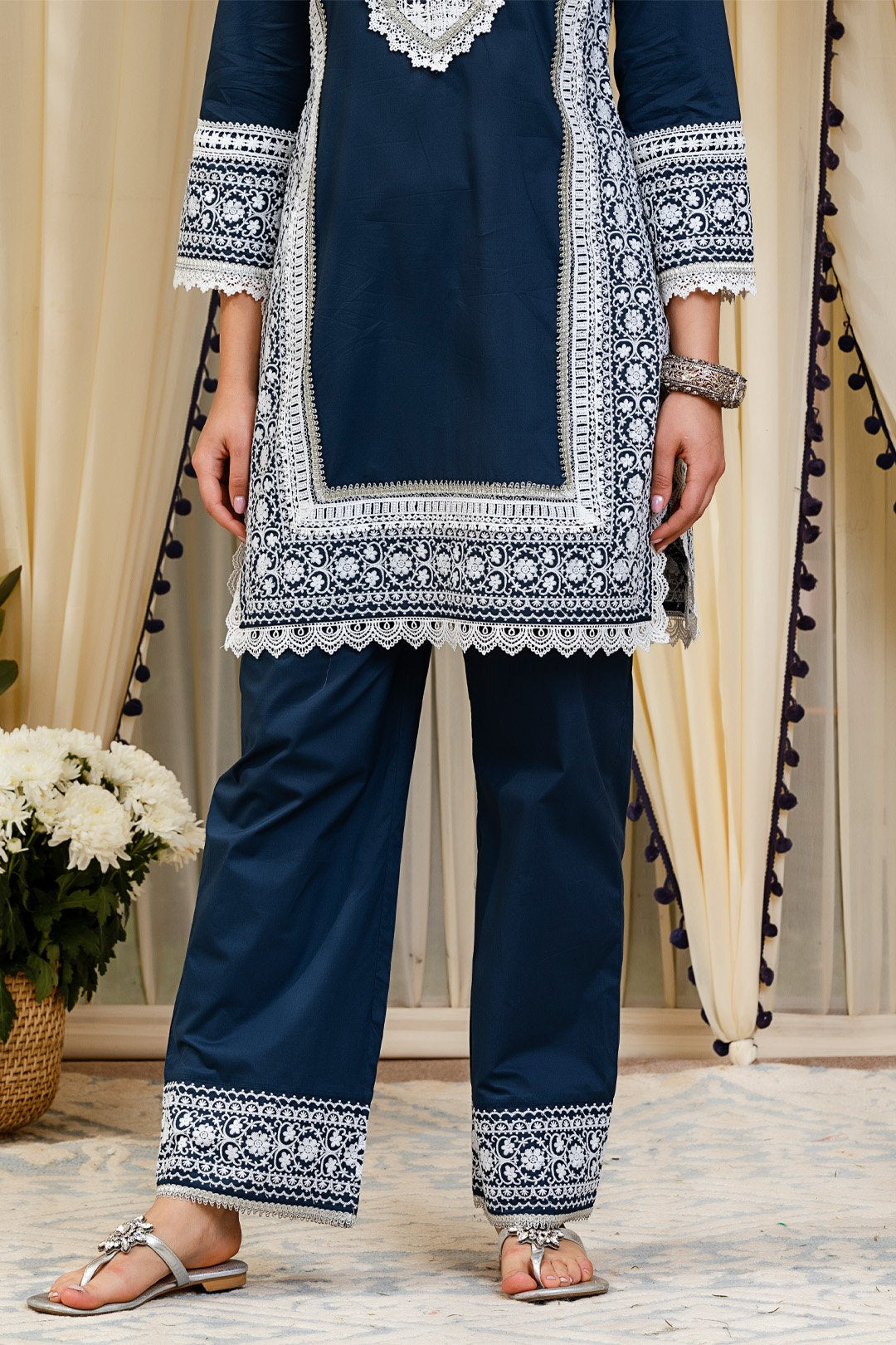 Mulmul Supima Cotton Elda pyajamas