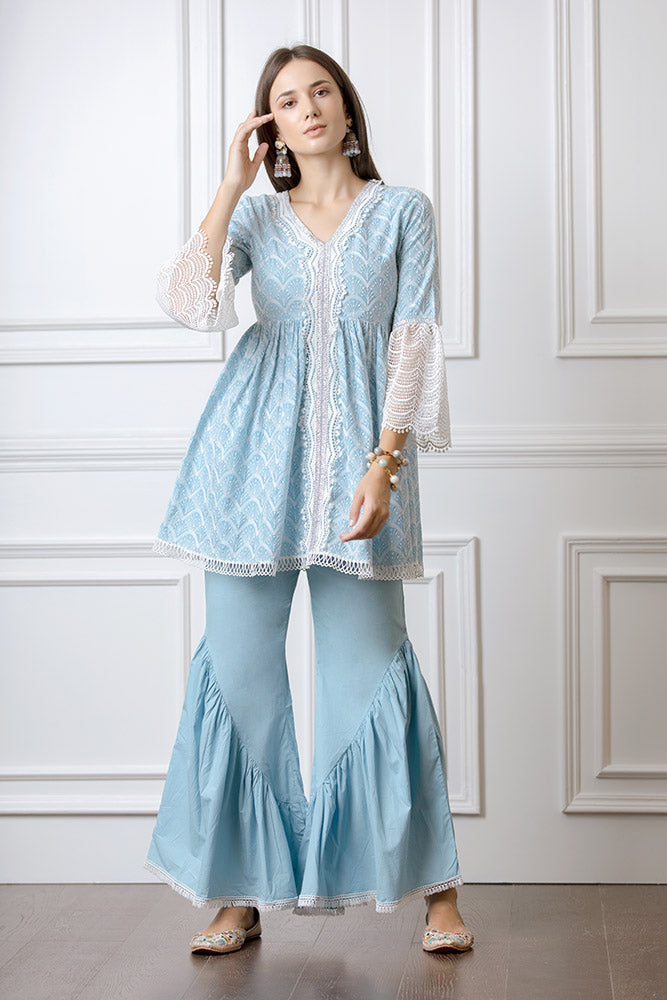 Mulmul Hazel Bellbottoms