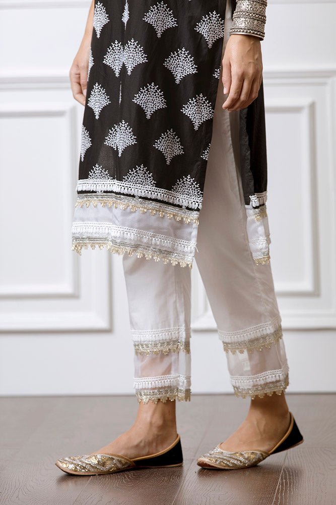 Maple Black Kurta Set