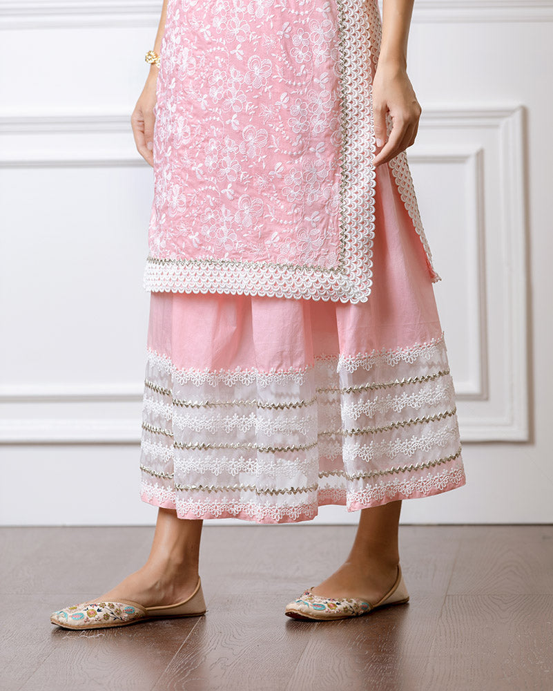 Mulmul Flora Gota Skirt