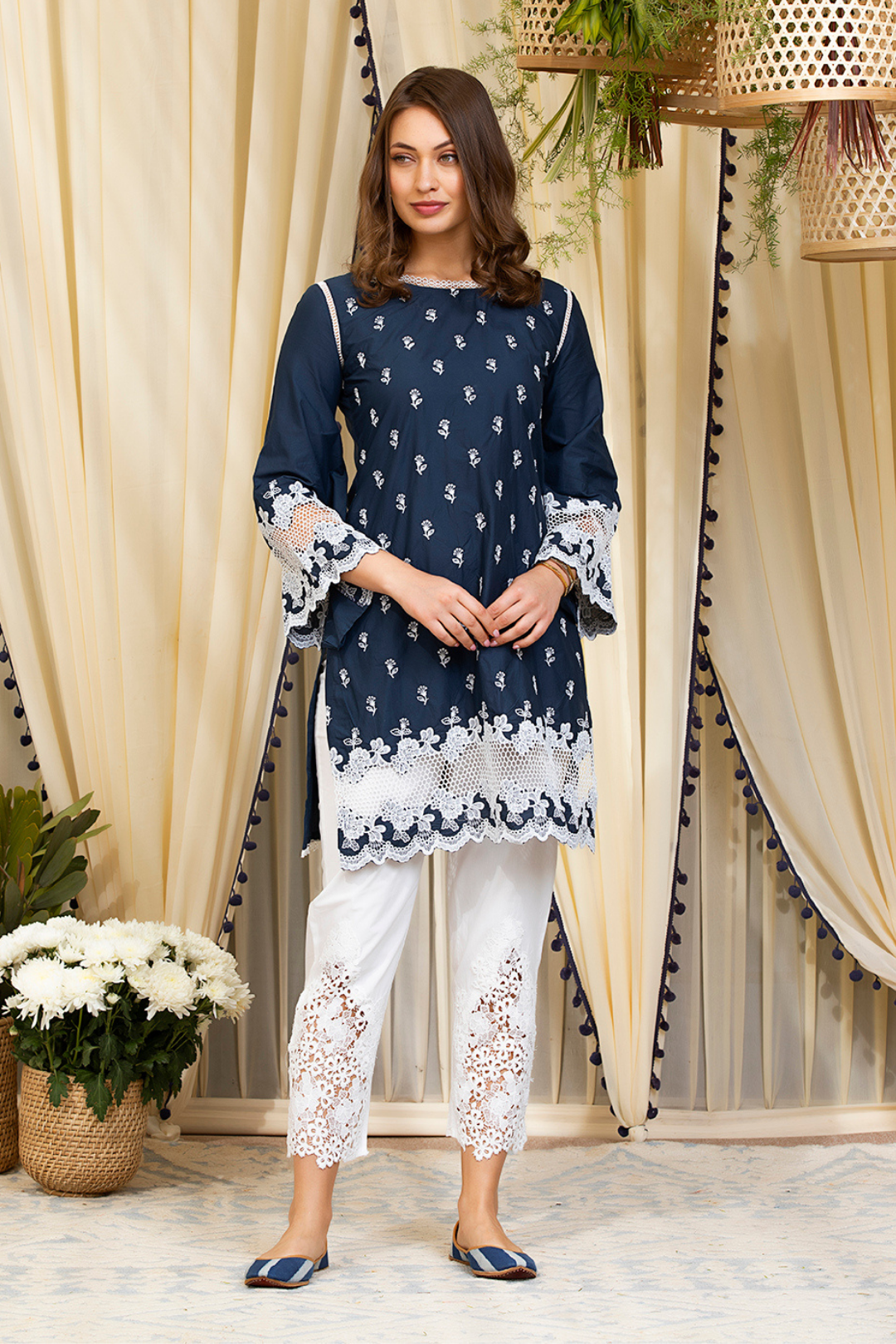 Nora Supima Cotton Kurta Set