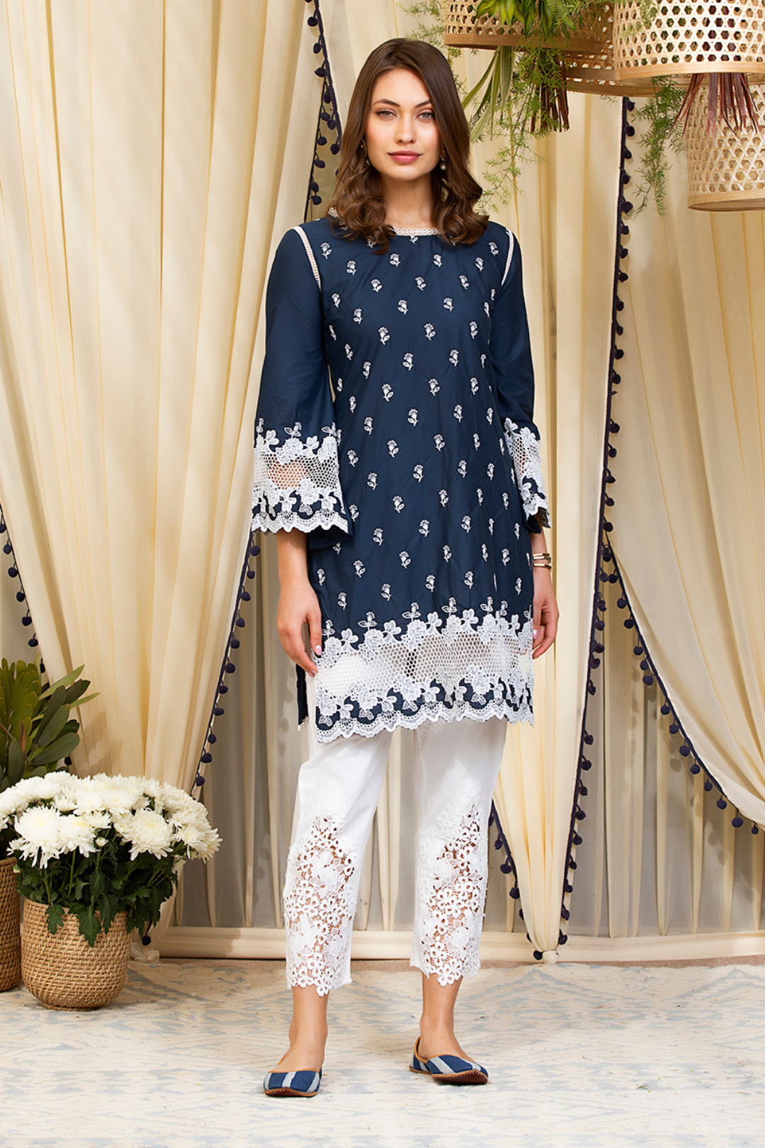 Nora Supima Cotton Kurta Set