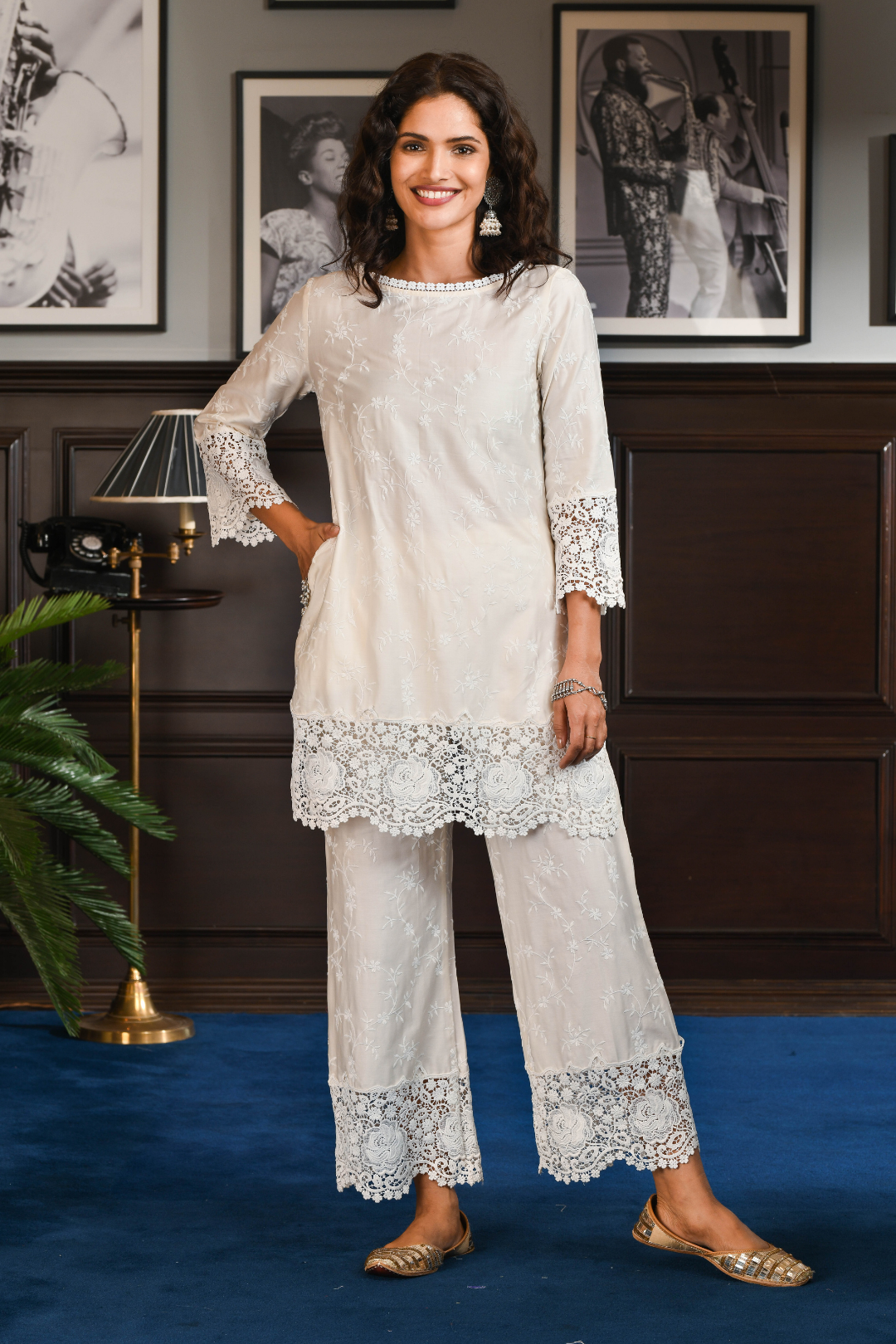 Pima Satin YUKI KURTA