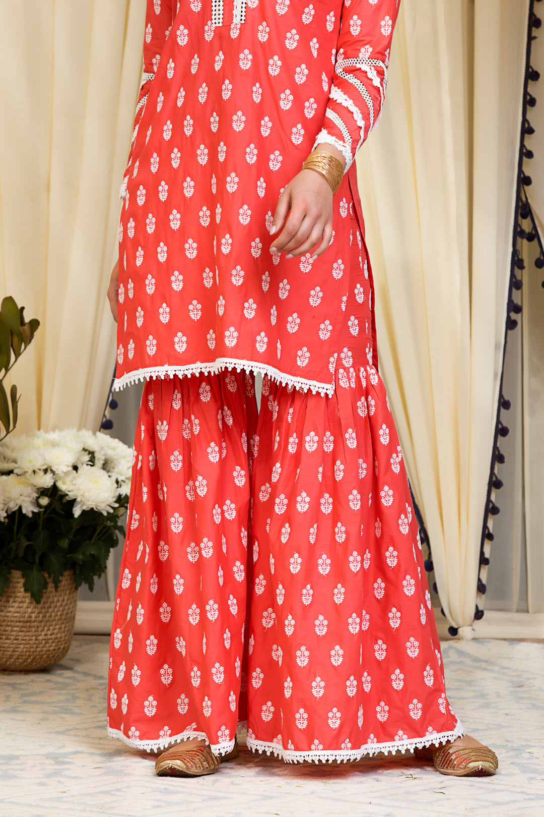 Mulmul Supima Cotton Savina Garara