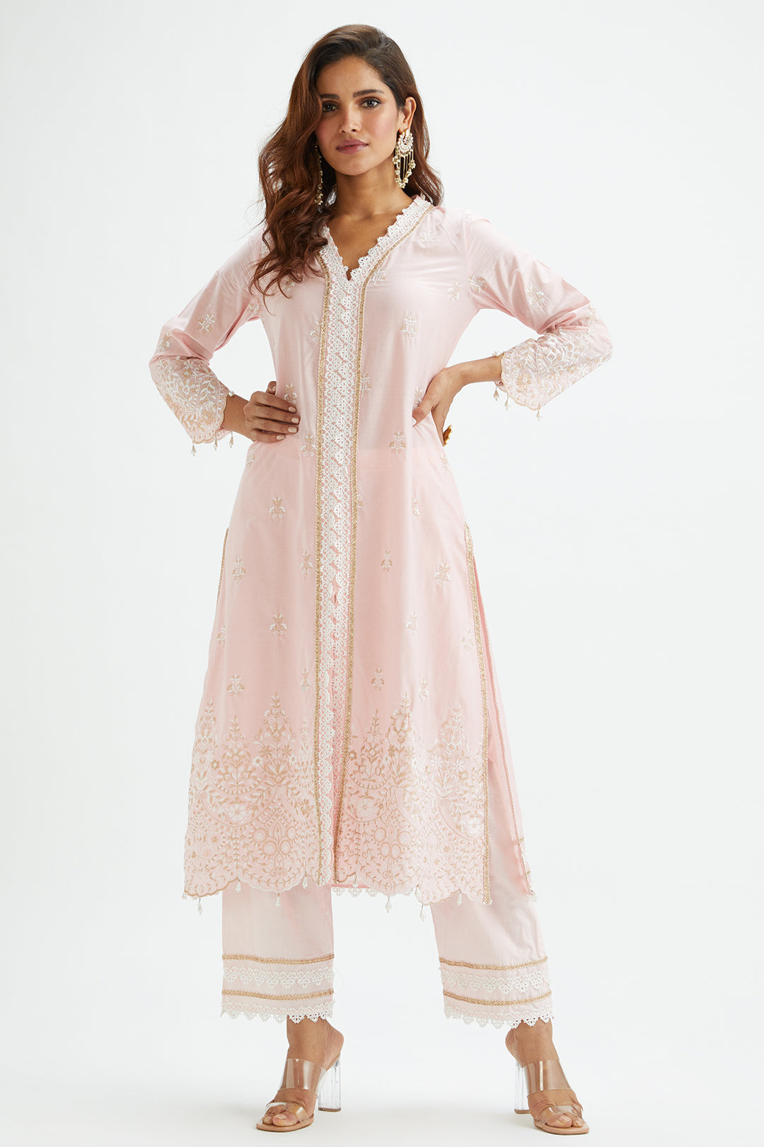 Swan Pink Kurta