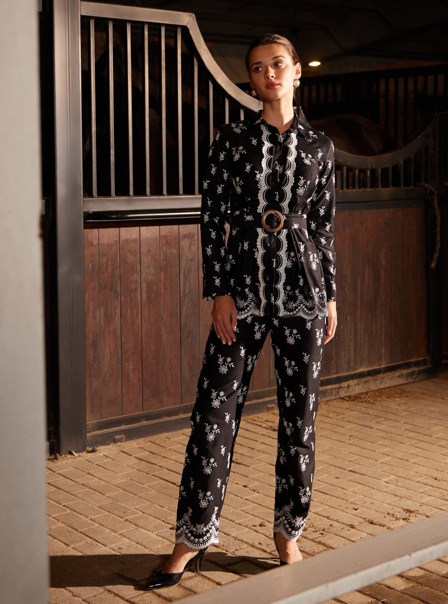 Daphne Pima Black Top