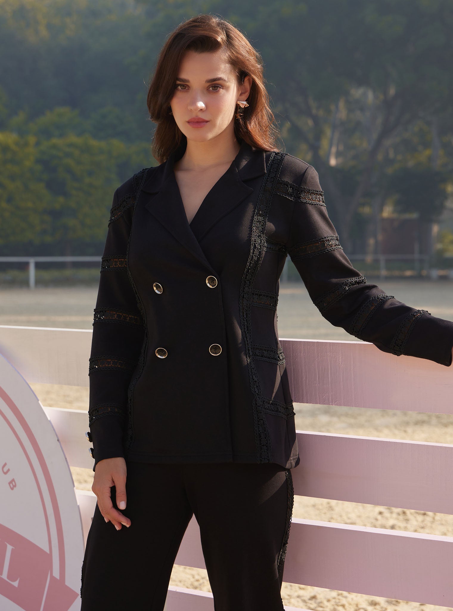 Mulmul Spacer Attica Black Blazar