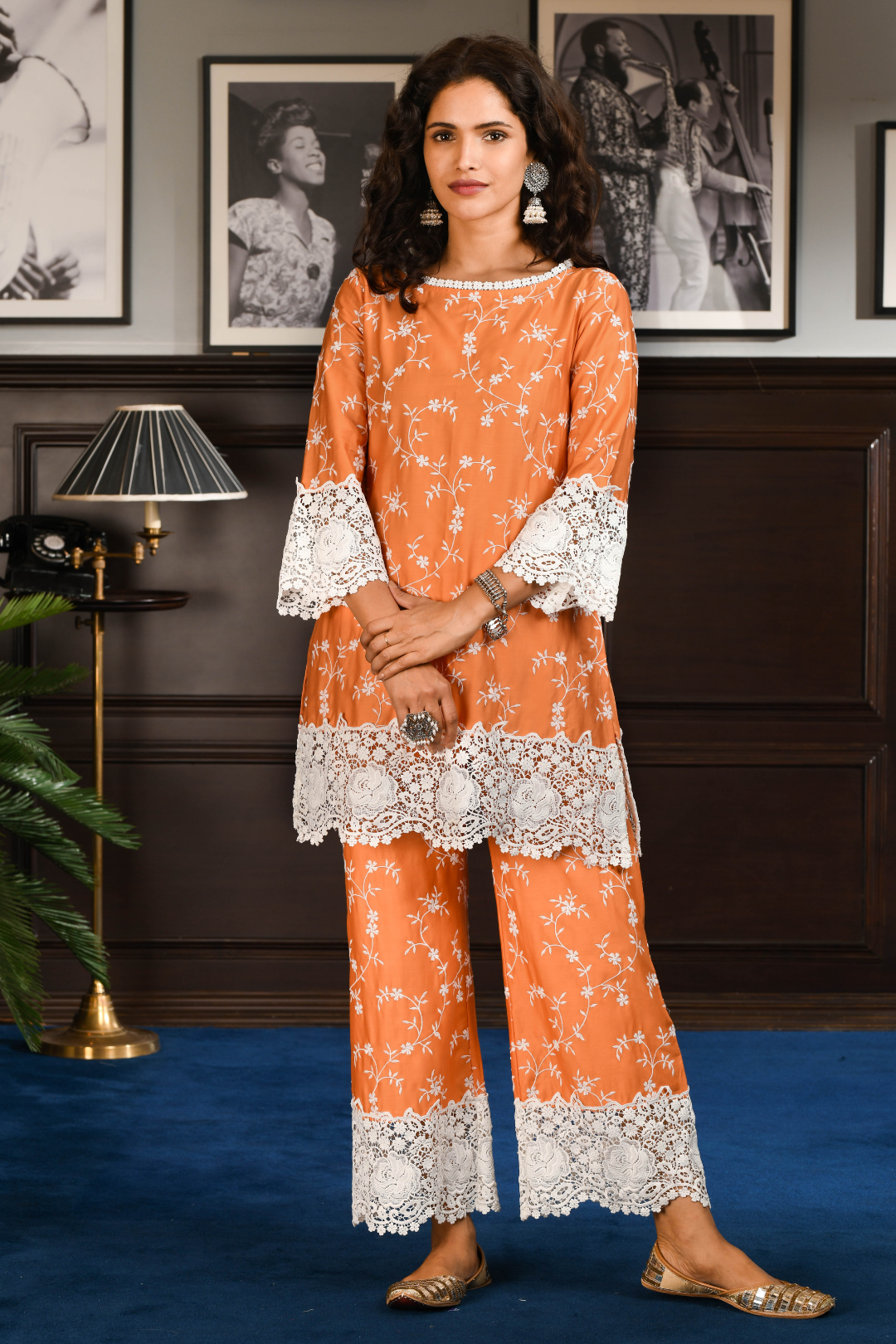 Pima Satin YUKI KURTA