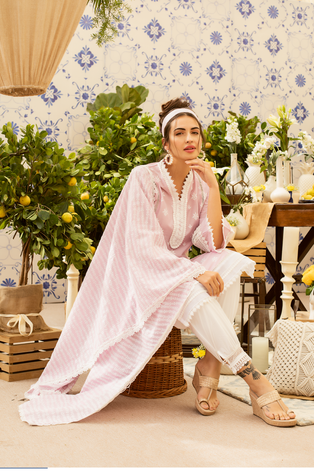 Sandra Supima Cotton Kurta Set