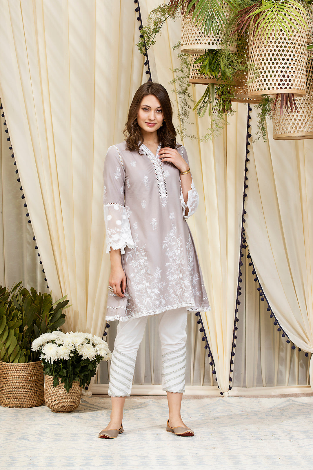 Mulmul Supima Cotton Gemma Kurta