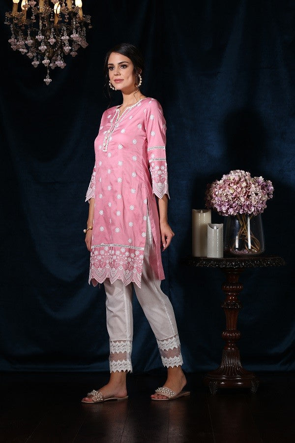Moonflower Kurta (Blush)