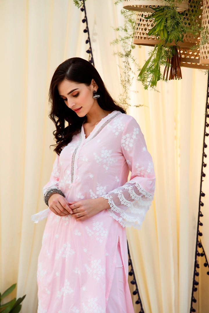 Mulmul Supima Cotton Lola Kurta