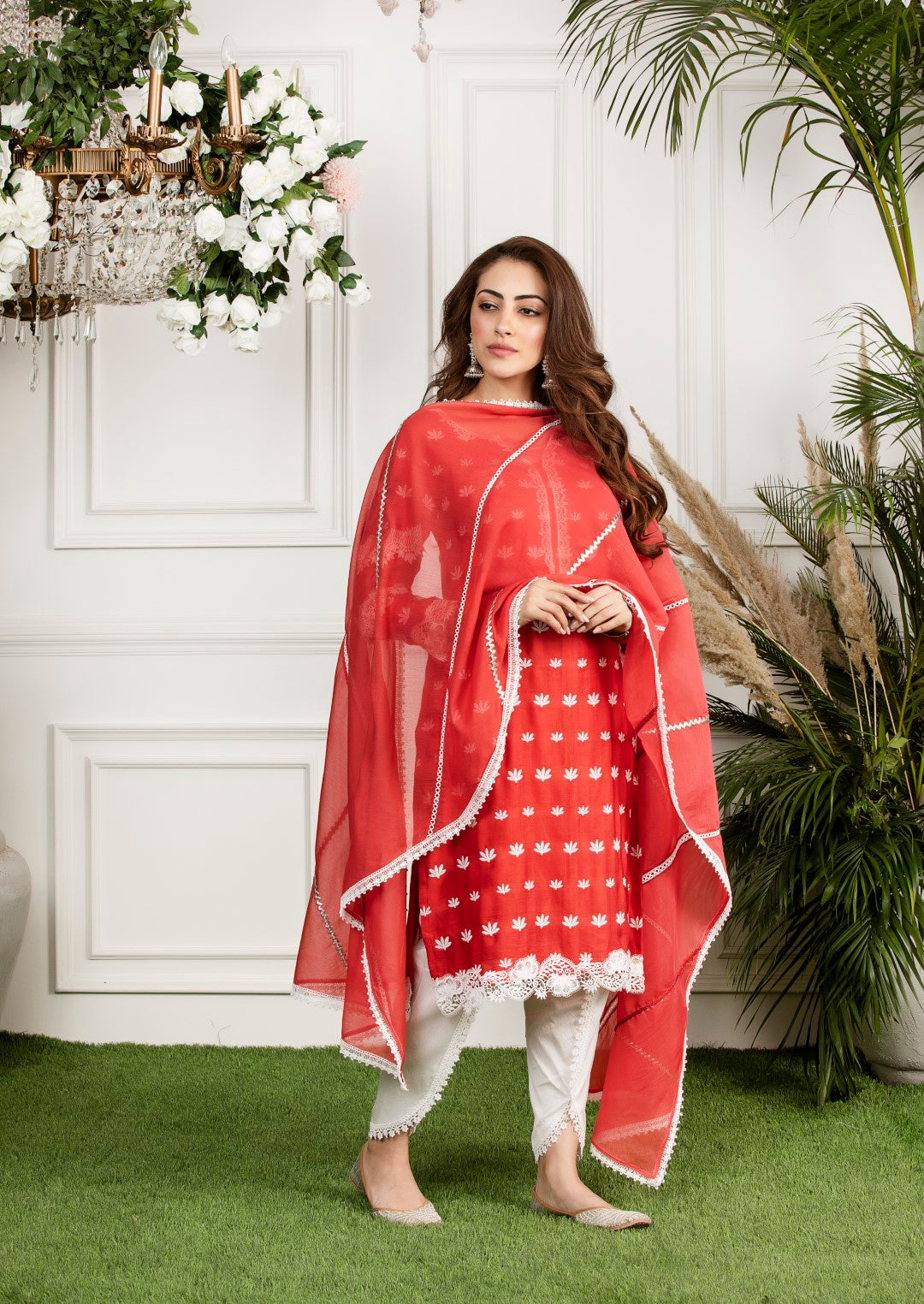 Water Lilly Kurta Set