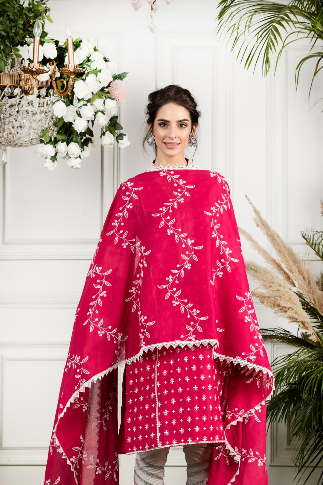 Embroidered Belchanderi Dupatta