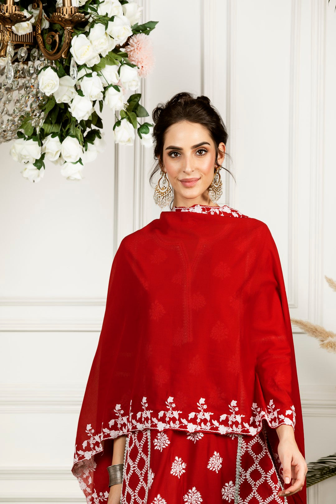 Mulmul Supima Cotton Lily Dupatta