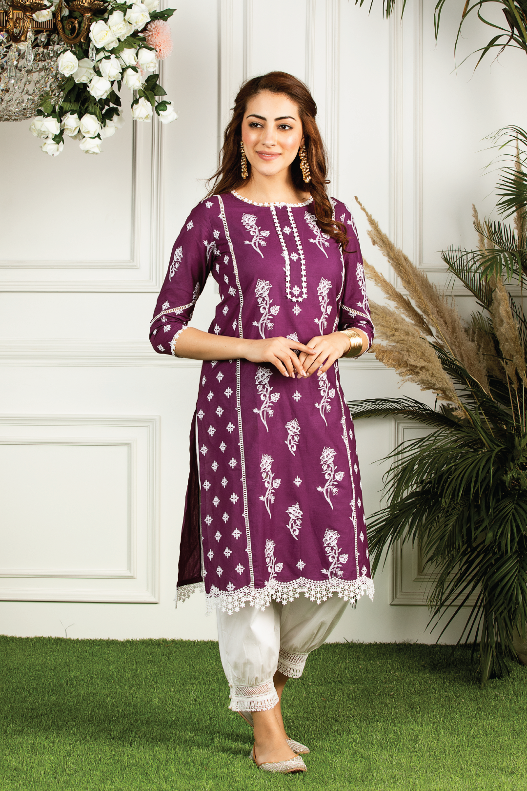 Mulmul Supima Cotton Rue Kurta
