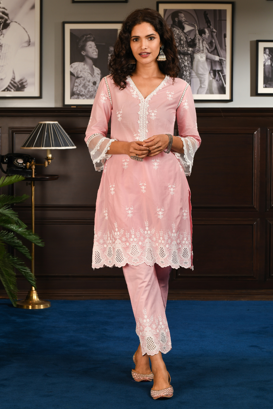 Mulmul Cotton BLISS Kurta with Bliss Pant