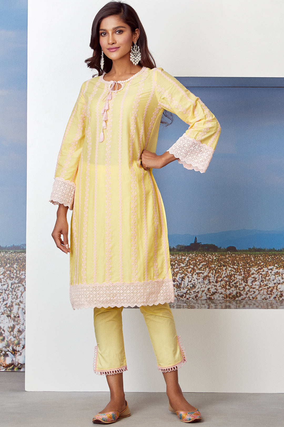 Mulmul Cotton Gianna Kurta