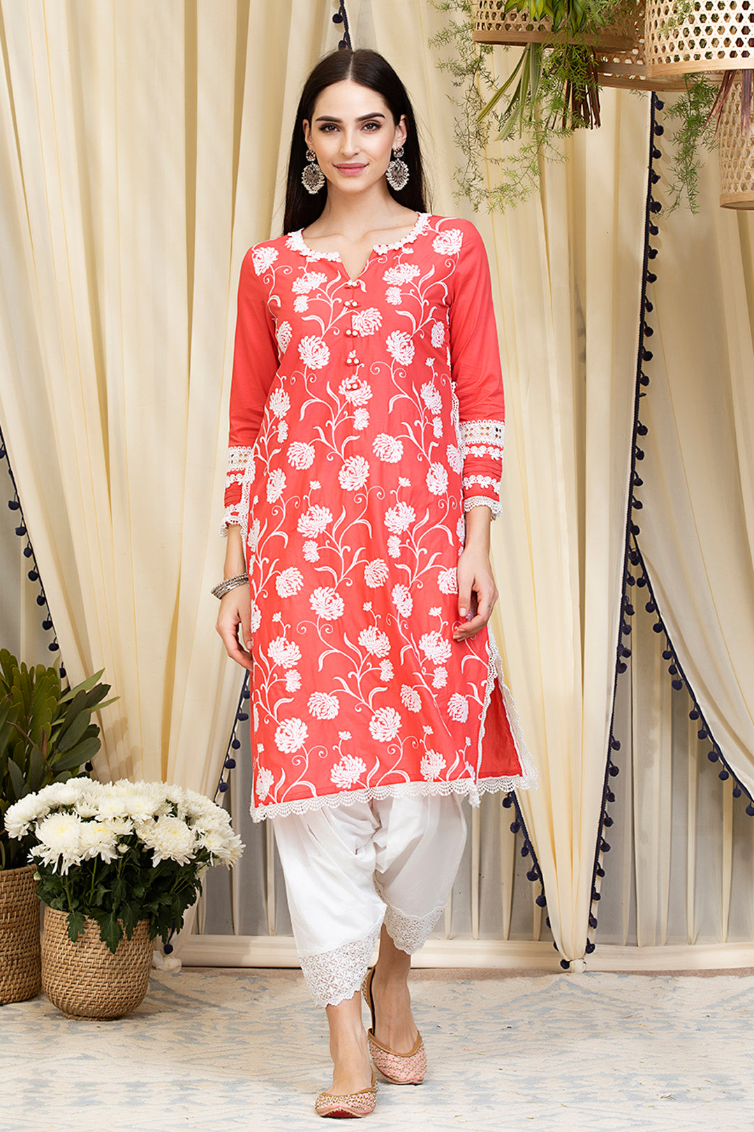 Mulmul Cotton Claudia Kurta