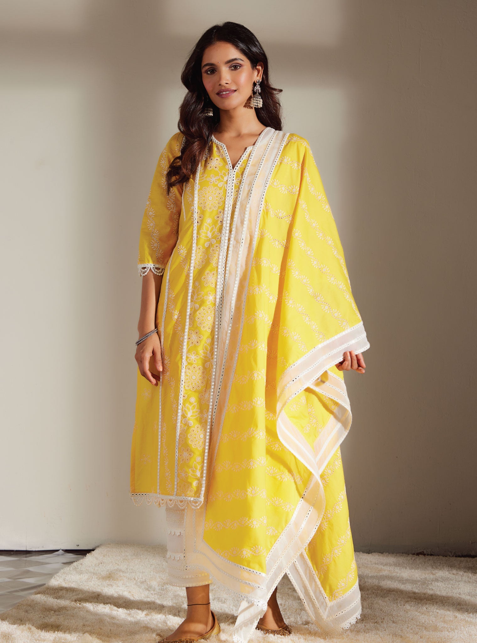 Mulmul Cotton Cara Mango Kurta